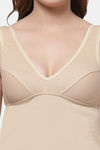 Floret Cotton Camisole (Pack of 2) - Skin — thumbnail 5